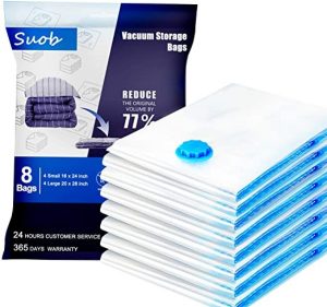Paquete de 8 bolsas marca Suob
